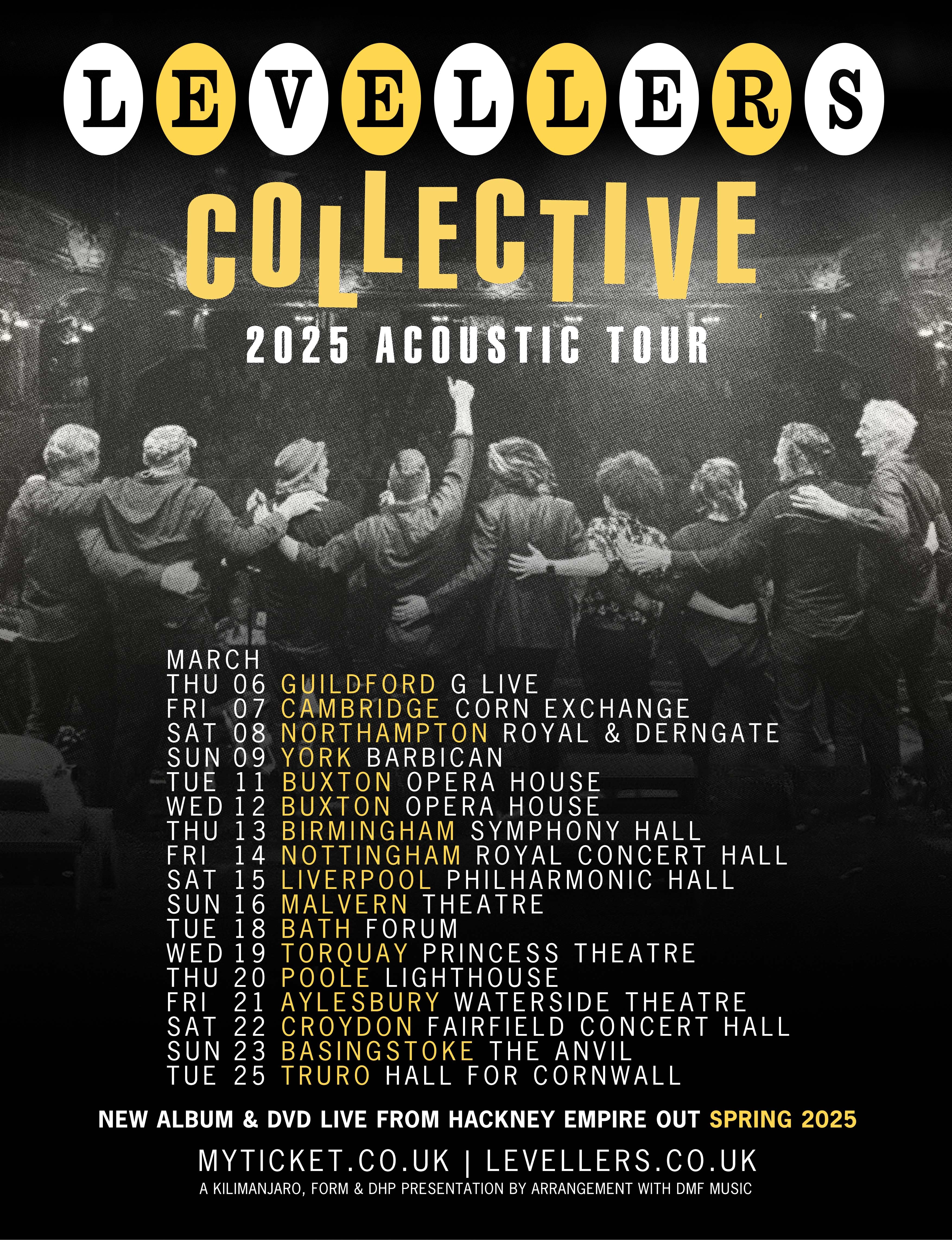 LEVELLERS COLLECTIVE Spring 2025 Acoustic Tour & Live Album announced!
