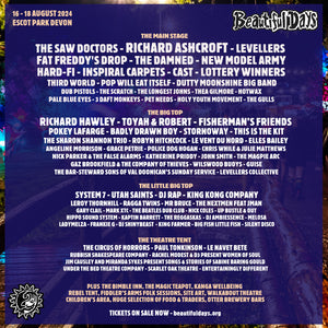 BEAUTIFUL DAYS 2024 LINE-UP ANNOUNCED