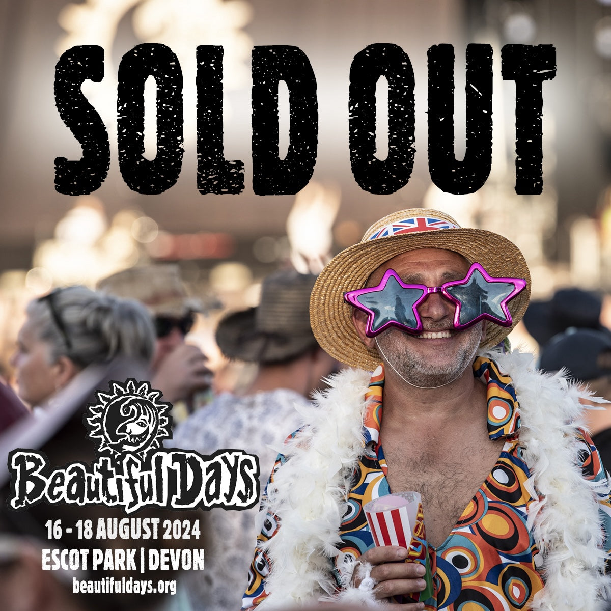 BEAUTIFUL DAYS FESTIVAL TICKETS HAVE SOLD OUT