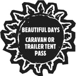 Caravan / Trailer Tent Pass - Inclusive of booking fee - Beautiful Days 2025