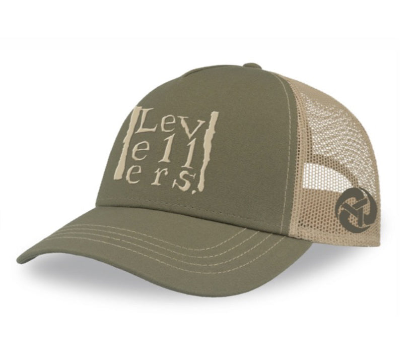 Levellers Logo - Rapper Canvas/Recycled Trucker Cap