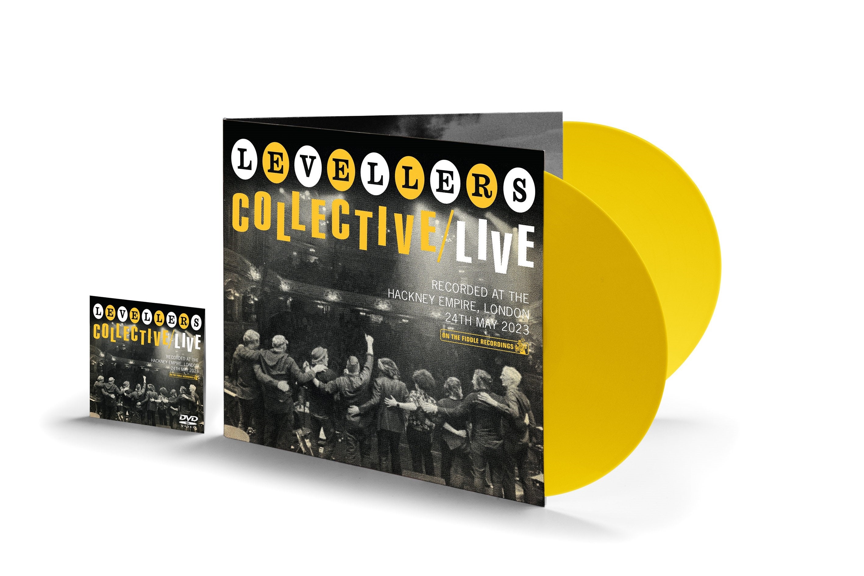 英2LP The Levellers Collective / Live OTFLP062X On The Fiddle Record 未開封 /00520 Levellers - Collective / Live