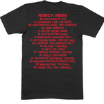 TS - 2025 March We The Collective Tour Shirt - Woman's Fit