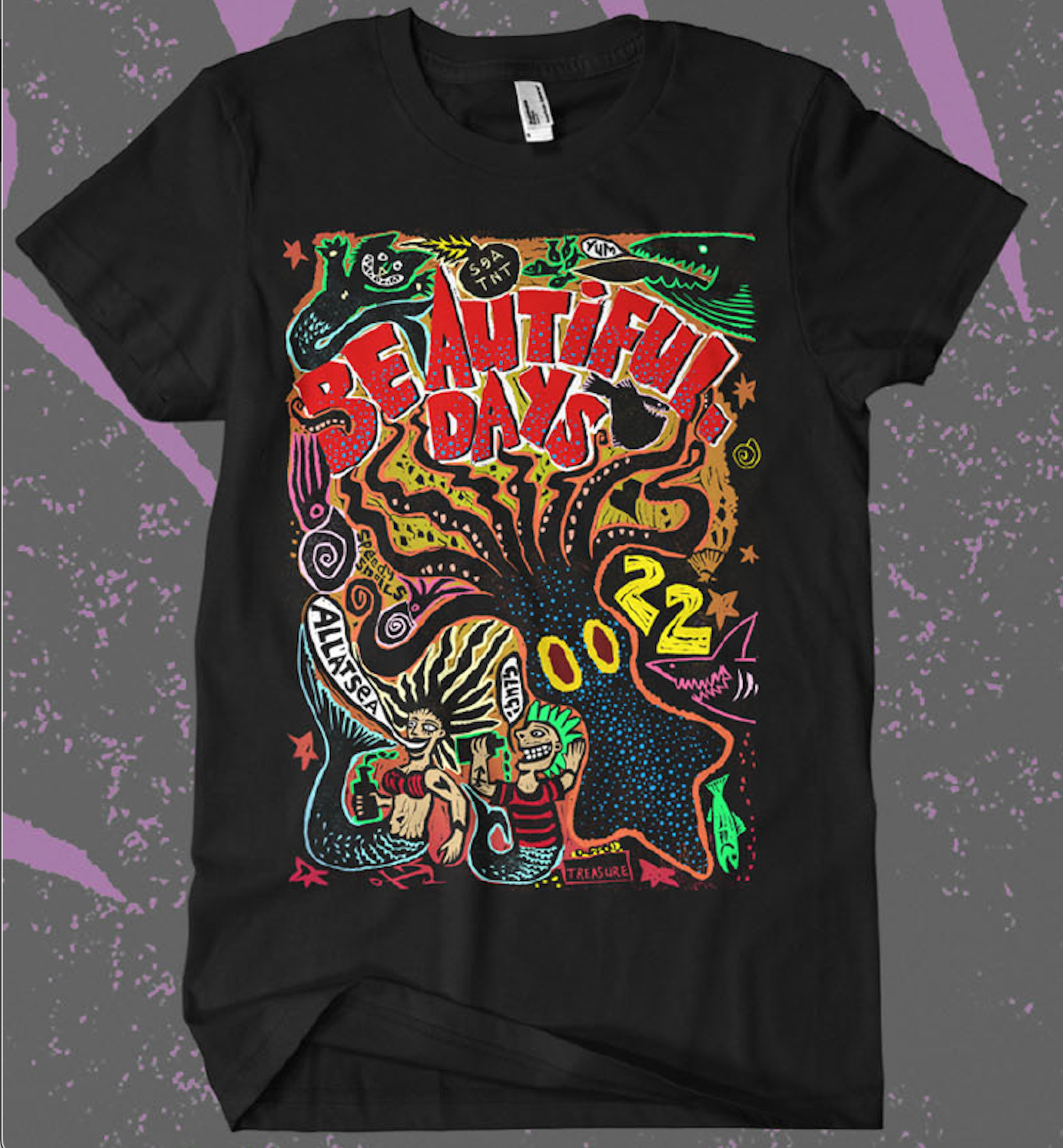 Beautiful Days 2025 T-shirt with back print