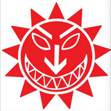 Levellers Vehicle Decal Extra Large Sun Face