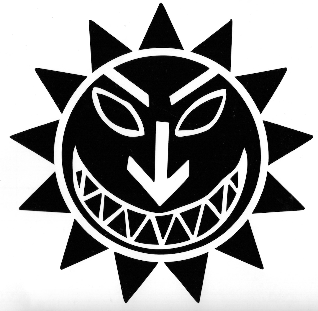 Levellers Vehicle Decal Extra Large Sun Face