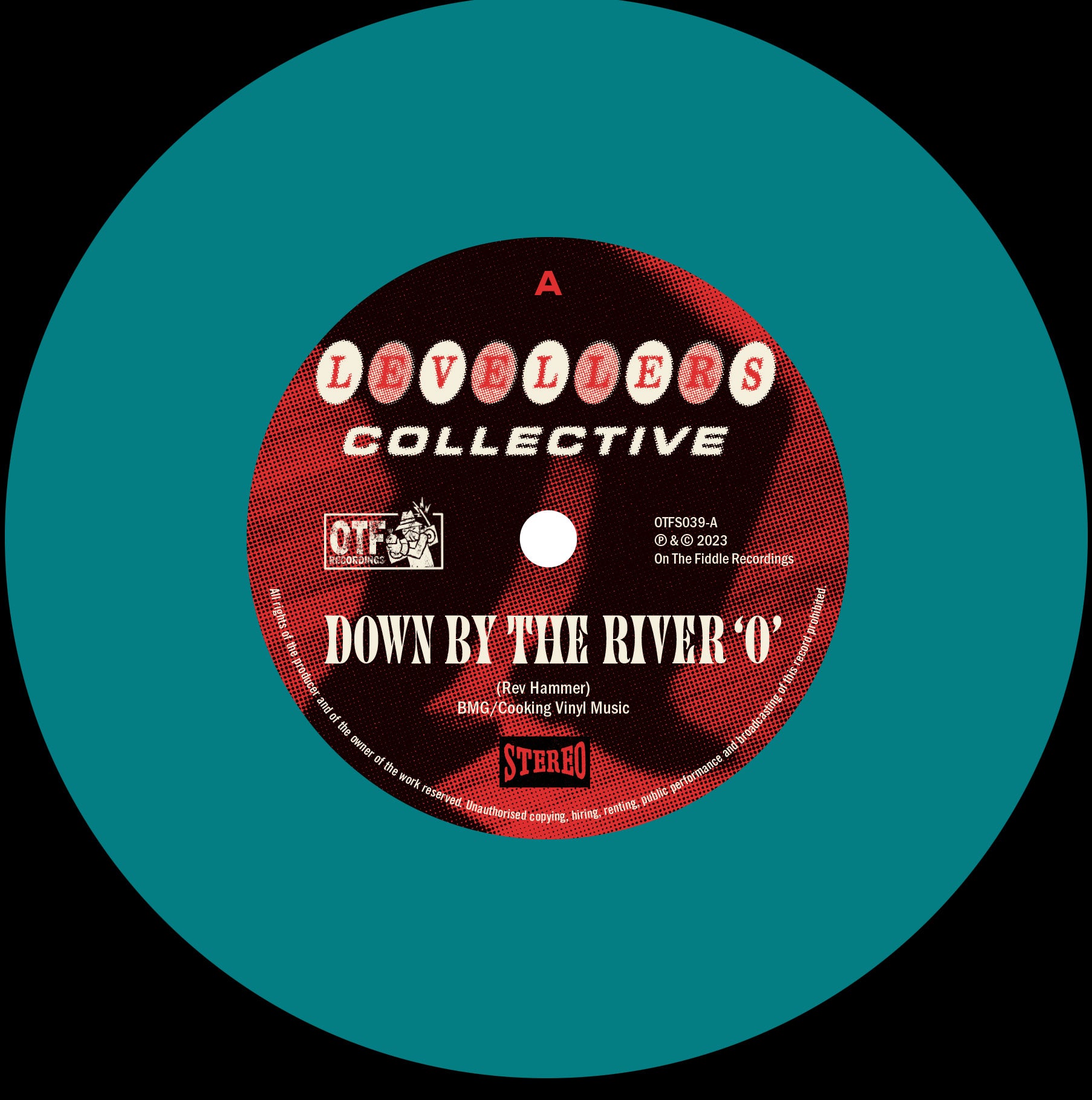 Levellers - Down By The River 'O' [Green Vinyl] 7" Single