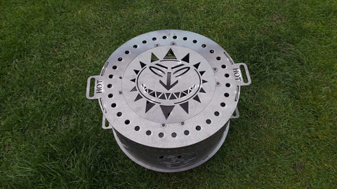 Levellers Fire Pit - inner disc only - Sun Face