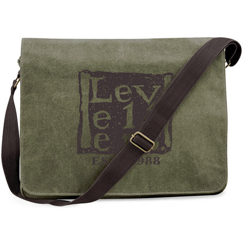 Levellers Canvas Messenger Bag