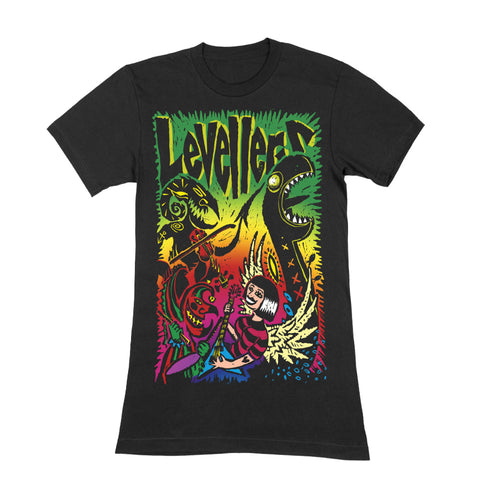 TS - Woman's fit - Increasing The Peace with 2022 Euro tour dates - Large only